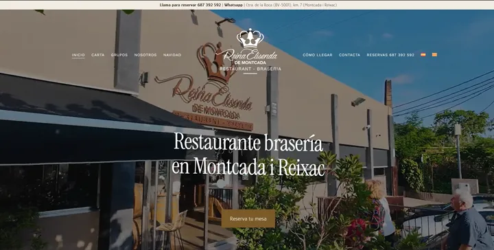 Diseño web para restaurantes